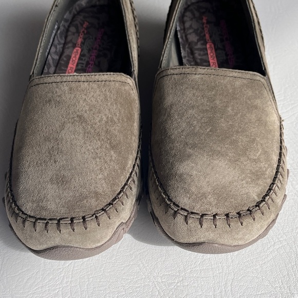 Skechers Relaxed Fit Air-Cooled Memory Foam Slip On Green sz 8.5 - Picture 5 of 8